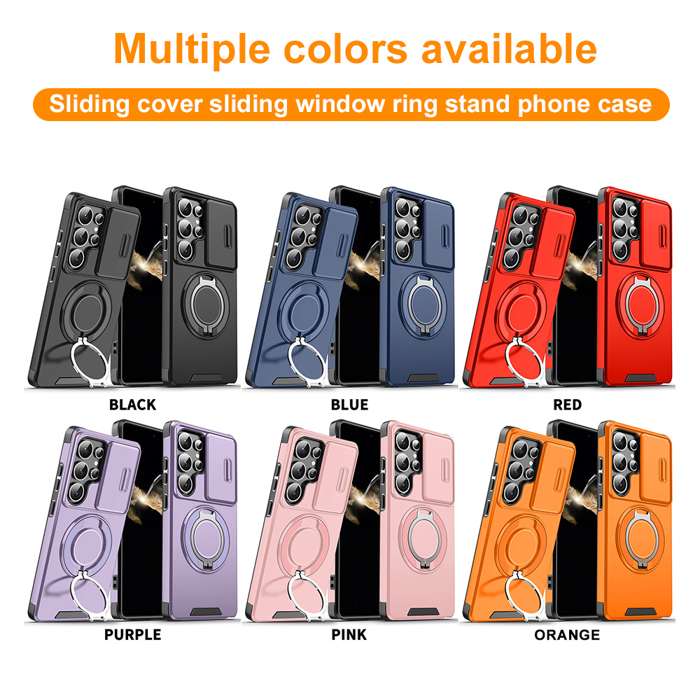 Case Fan - Funda con Anillo Magnético y Soporte