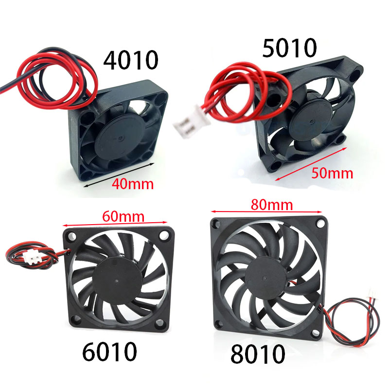 Cpu Cooler - Ventilador de refrigeración de 5V, 12V,