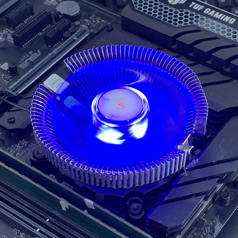 Cpu Cooler - Ventilador de refrigeración LED enfriado por