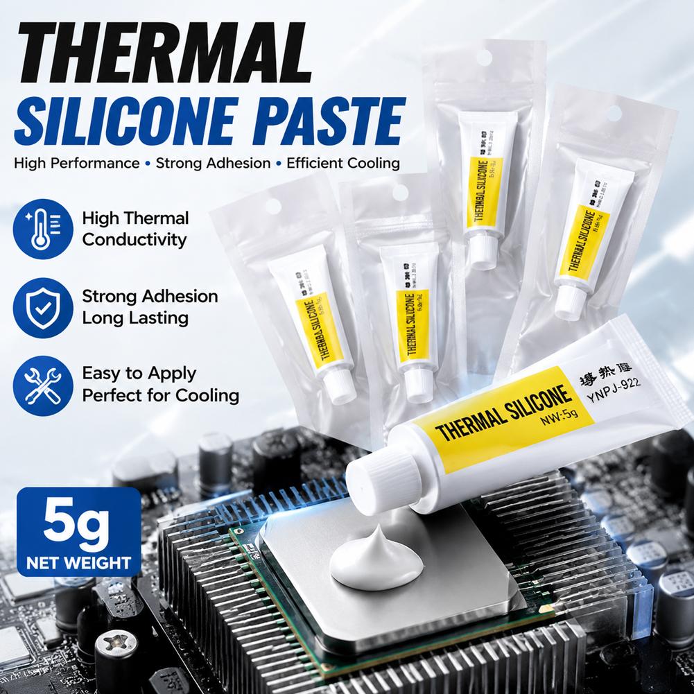 Thermal Paste - Pegamento térmico 5g, pasta de silicona