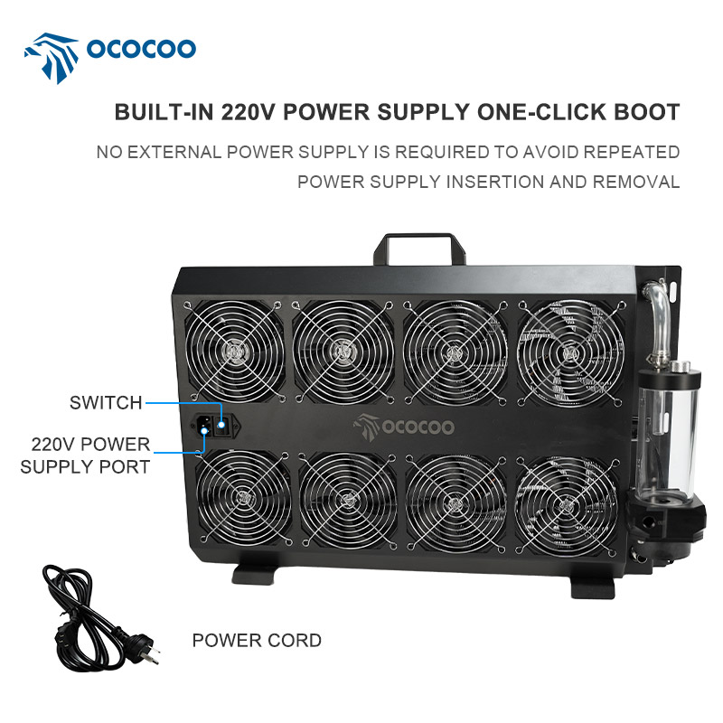 External Radiator Water Cooling Kit - Kit de refrigeración líquida externa OCOCOO