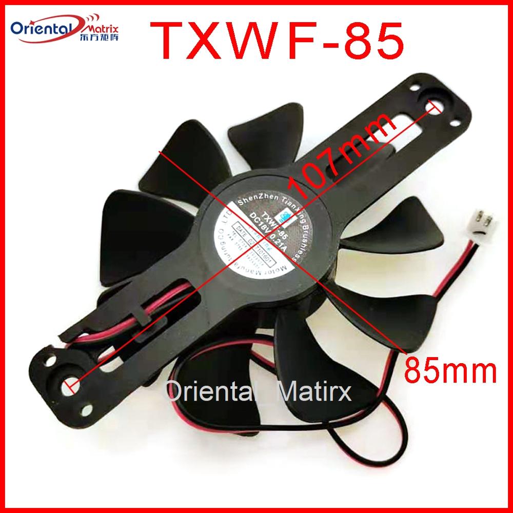 Cpu Cooler - VENTILADOR sin escobillas CC TXWF-85 DC18V