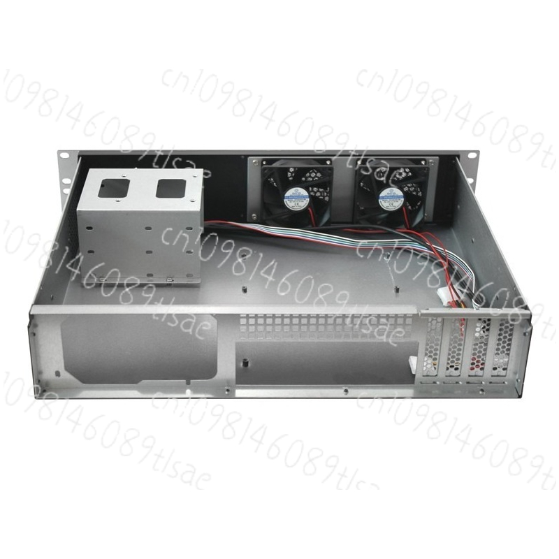 Case Fan - Chasis de Acero Negro para Servidor