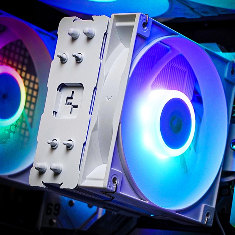 Enfriador de Aire AG400 con 4  - Cpu Cooler reseña y precio