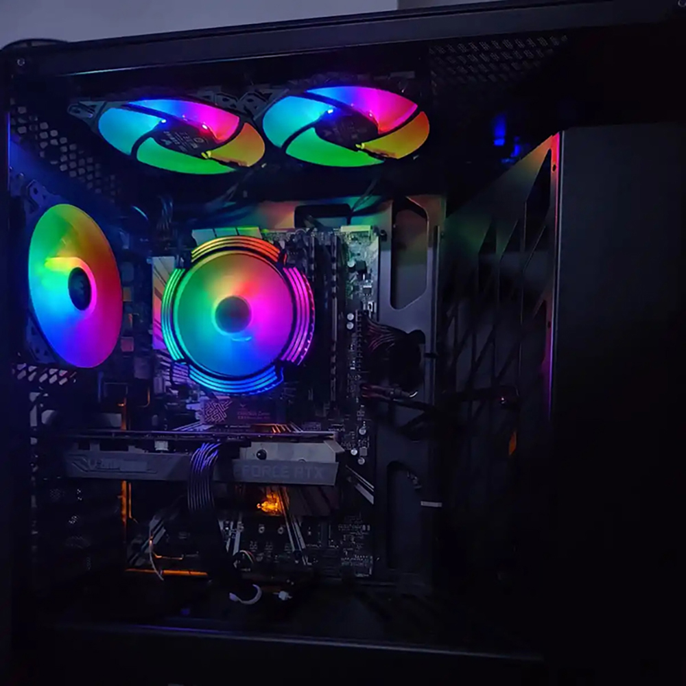 Enfriador de CPU RGB con 4 tub - Air Cooler Cpu reseña y precio