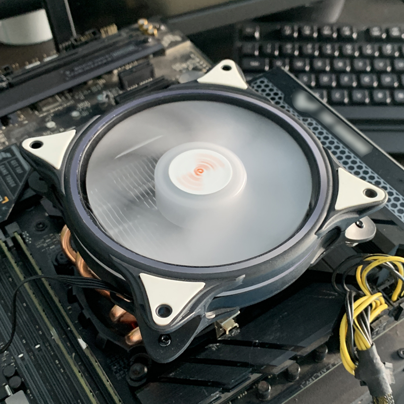 4 tubos de refrigeración, disi - Air Cooler Cpu reseña y precio