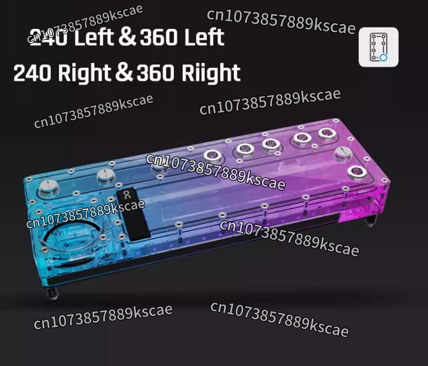 Placa de Distribución Alphacoo - Integrated Pump Reservoir Distro Plate reseña y precio