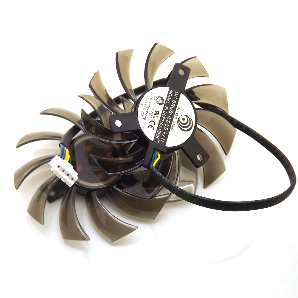 PLD08010S12HH 75mm 12V 0.35A p - Cpu Fan reseña y precio