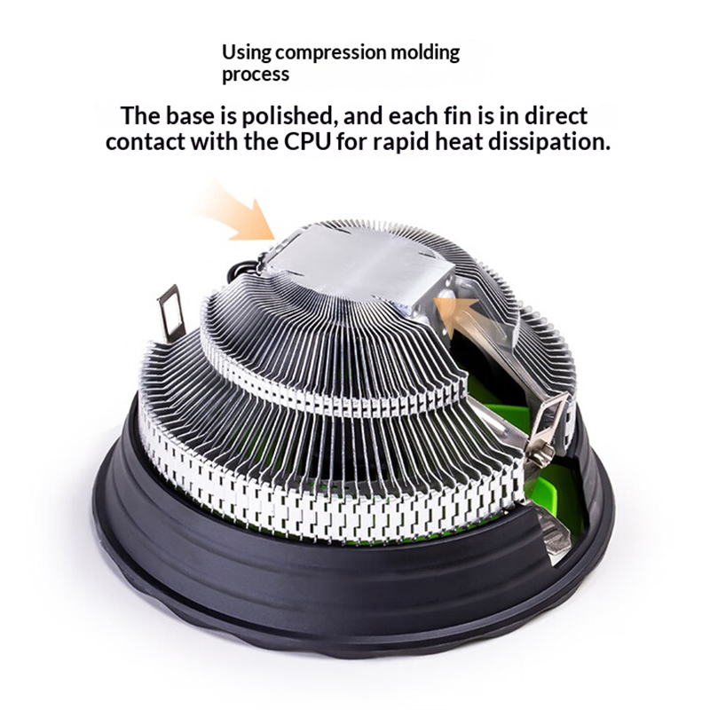 Enfriador de CPU de bajo presi - Air Cooler Cpu reseña y precio